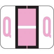 Tab Products 1283 Match Alpha Roll Labels - Letter Q - Lilac