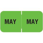 Barkley FMBLM Match BAMM Series Month Code Roll Labels - May - Green