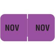 Barkley FMBLM Match BAMM Series Month Code Roll Labels - November - Purple