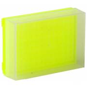 96-Well Preparation Rack with Cover - Fluorescent Yellow