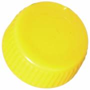 Screw Cap with O-Ring for Bio Plas Screw Cap Microcentriufge Tubes - Yellow