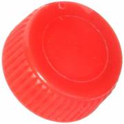 Screw Cap with O-Ring for Bio Plas Screw Cap Microcentriufge Tubes - Red