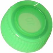 Screw Cap with O-Ring for Bio Plas Screw Cap Microcentriufge Tubes - Green