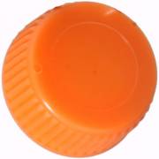 Screw Cap with O-Ring for Bio Plas Screw Cap Microcentriufge Tubes - Orange