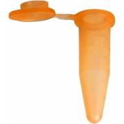 1.5mL Flat Top Microcentrifuge Tube - Orange