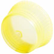 Uni-Flex Safety Caps for 12mm Culture Tubes & 13mm Blood Collecting Tubes - Yellow