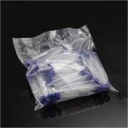 15mL Sterile Centrifuge Tube with Flat Screw Cap - 50/Sterile Bag (10 Bags)