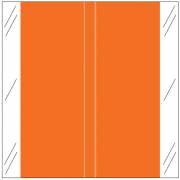 Tabbies 11600 Match CLLM Series Solid Color Roll Labels - Orange