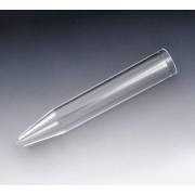 12mm x 75mm (5mL) Polystyrene Test Tubes - Conical Bottom - Case of 2000 (250/Bag, 8 Bags/Case)