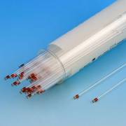 Micro-Hematocrit Capillary Tube - Plastic - Sodium Heparinized - Red Tip