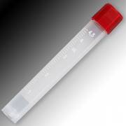 Sample Tubes 5mL - External Threads - Self-Standing Round Bottom - Polypropylene - Graduated & Marking Area