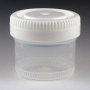 40mL Tite-Rite Container - 48mm Opening - Separate White Screw Cap (Case of 600)