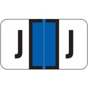 Jeter 7100 Match JTPK Series Alpha Sheet Labels - Letter J - Dark Blue