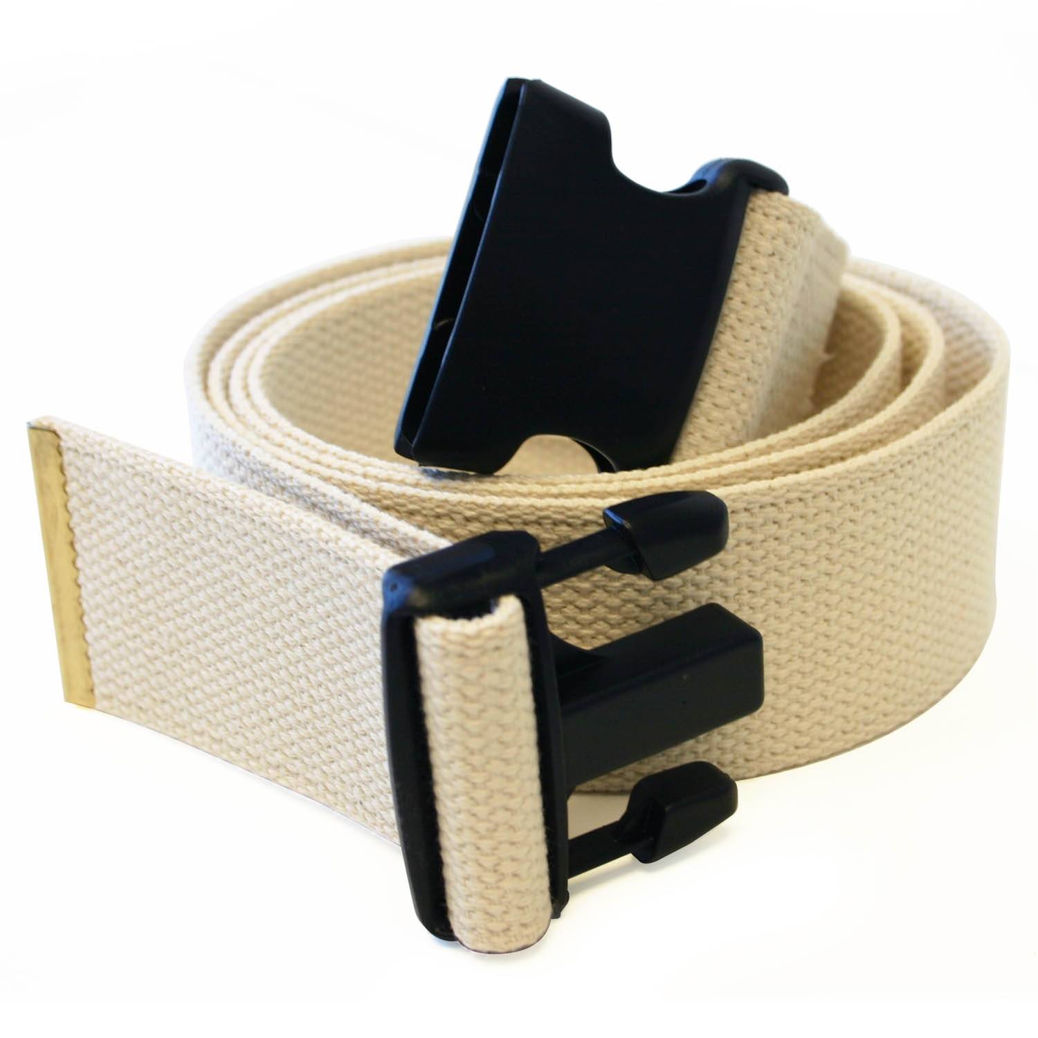 Morrison Medical Cotton Gait Belt with Plastic Side Release Buckle