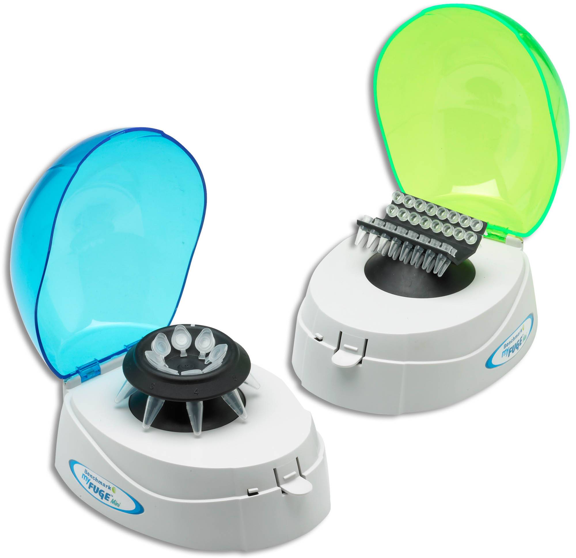 MyFuge Mini Centrifuge with Rotors for 8x2mL Tubes & 32x0.2mL PCR Tubes ...