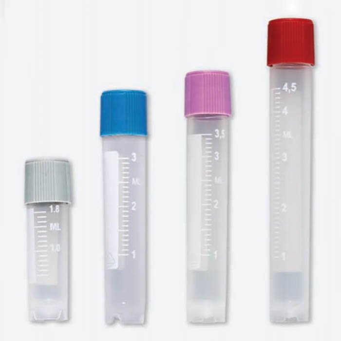 Simport Scientific Sample Tubes with External Threads without Caps -  Ungraduated:Tubes:Storage