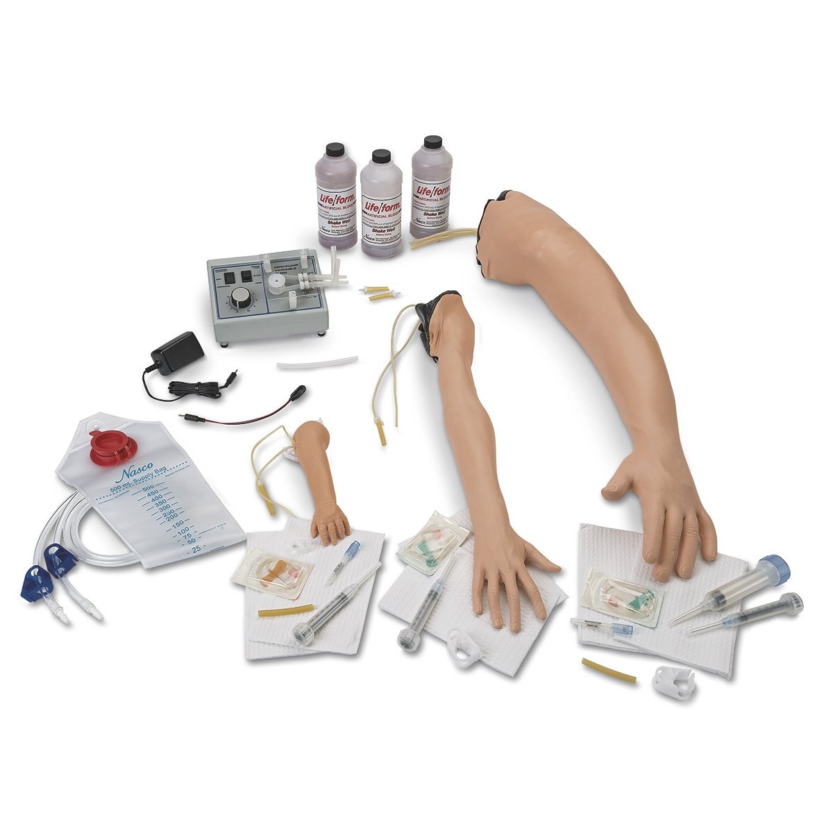 Life/form LF00706 Complete IV Arm and Pump Set