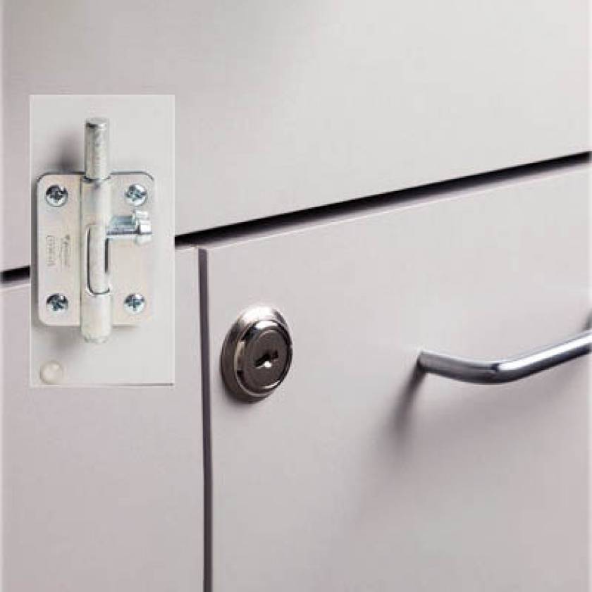 Cabinet Option - Door Lock and Inside Latch Combo