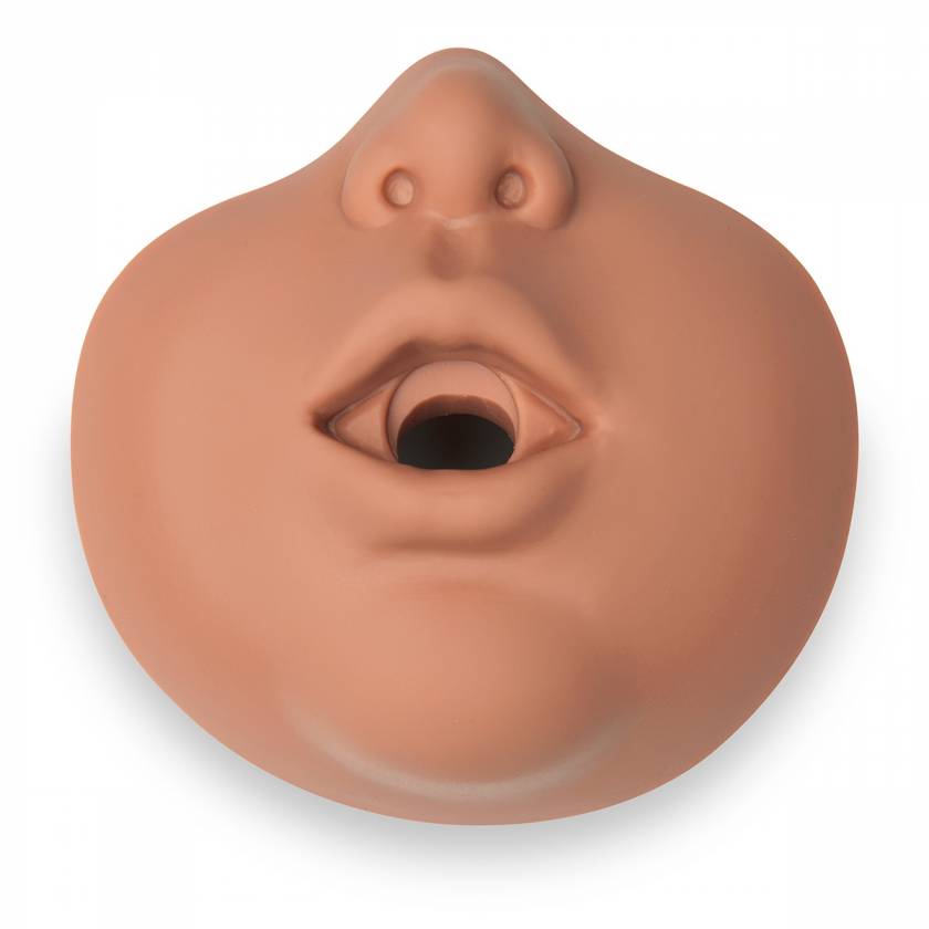 Simulaids Kevin Infant CPR Manikin Mouth/Nosepieces - Light - Pkg. of 10