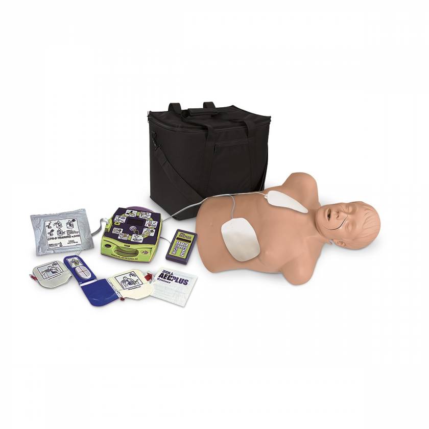 Zoll AED Trainer Package with Simulaids CPR Brad Manikin