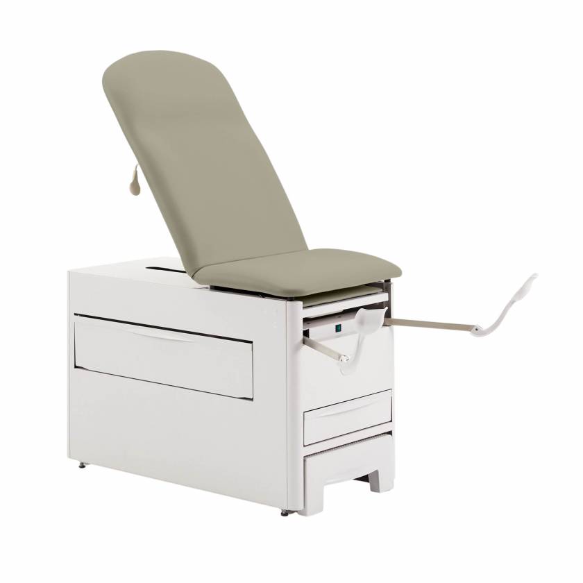 Brewer 1000AX-XSDT-XXX-23 Versa Exam Table with Stirrups, Pelvic Tilt - Feather