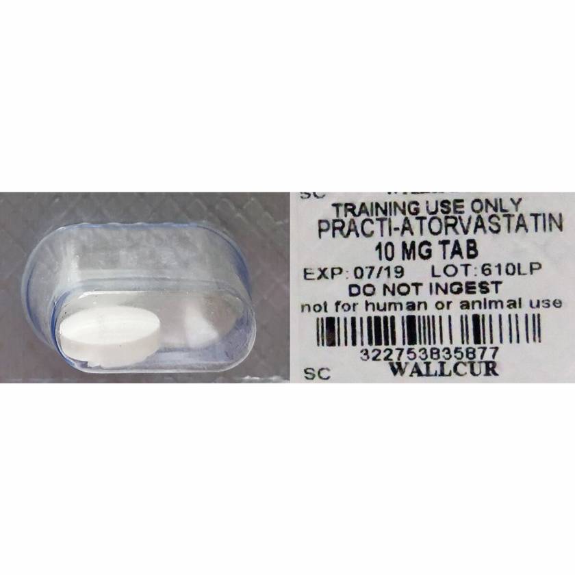 Wallcur 1024957 Practi-Atorvastatin 10 mg Oral-Unit Dose