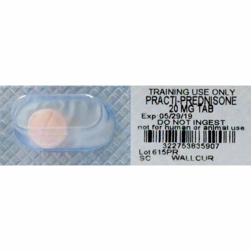 Wallcur 1024962 Practi-Prednisone 20 mg Oral-Unit Dose