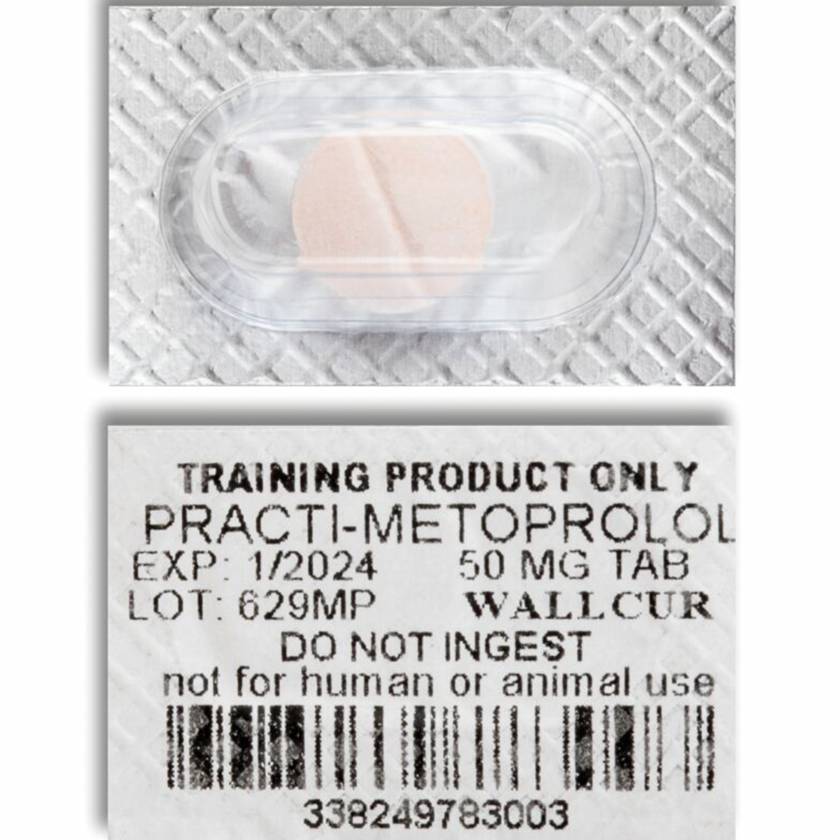 Wallcur 1024971 Practi-Metoprolol 50 mg Oral-Unit Dose