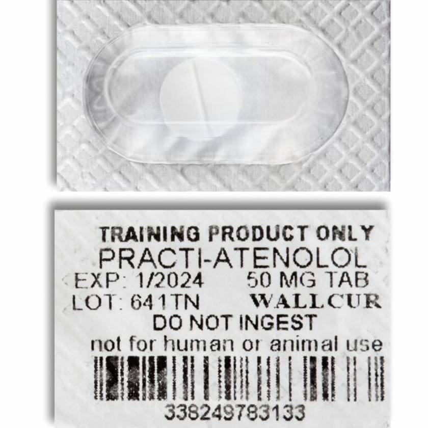 Wallcur 1024978 Practi-Atenolol 50 mg Oral-Unit Dose