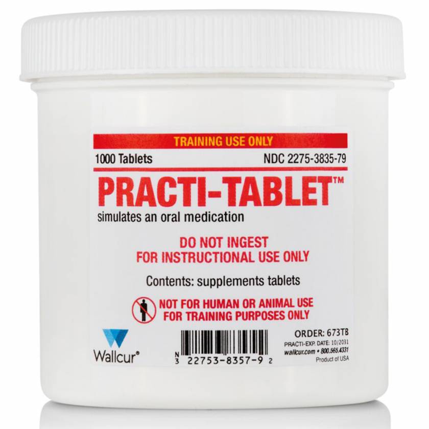 Wallcur 1024991 Practi-Tablet Oral-Bulk