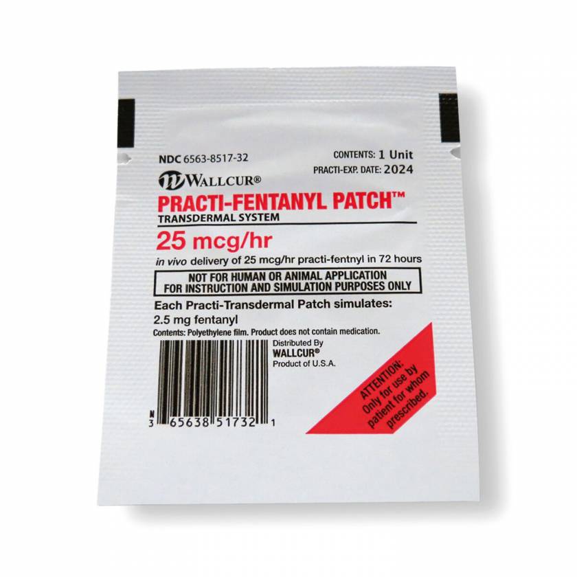 Wallcur 1025023 Practi-Fentanyl Patch