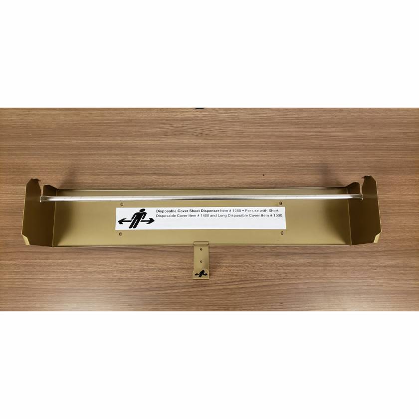 Bridge Healthcare 1088 Gold Rollboard Disposable Cover Dispenser