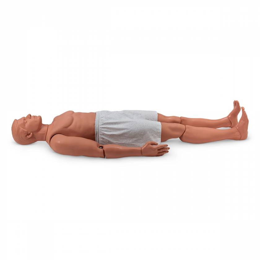 Simulaids Rescue Randy Combat Challenge 145-lb. Weighted Adult Manikin - 55 in. L x 27 in. W x 13 in. D - Light