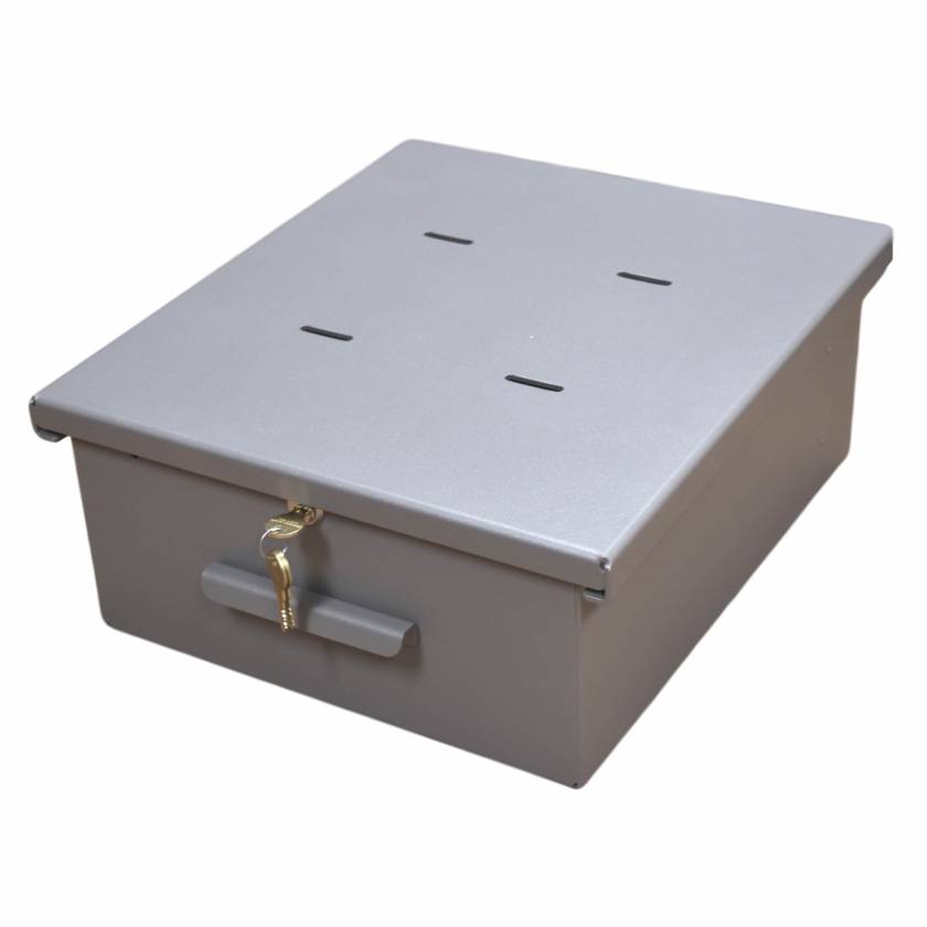 Mode 183035 Omni Large Aluminum Refrigerator Lock Box - Key Lock
