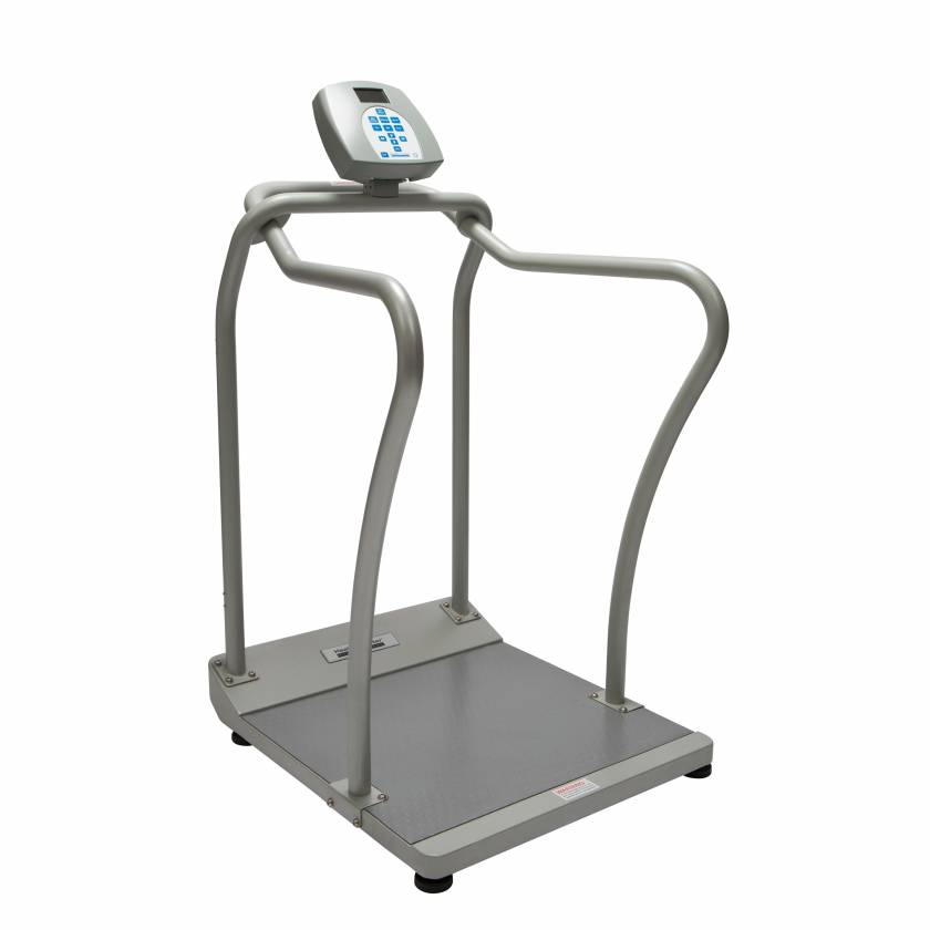 2101 Series Health o Meter Bariatric Digital Platform Scale with Handrail