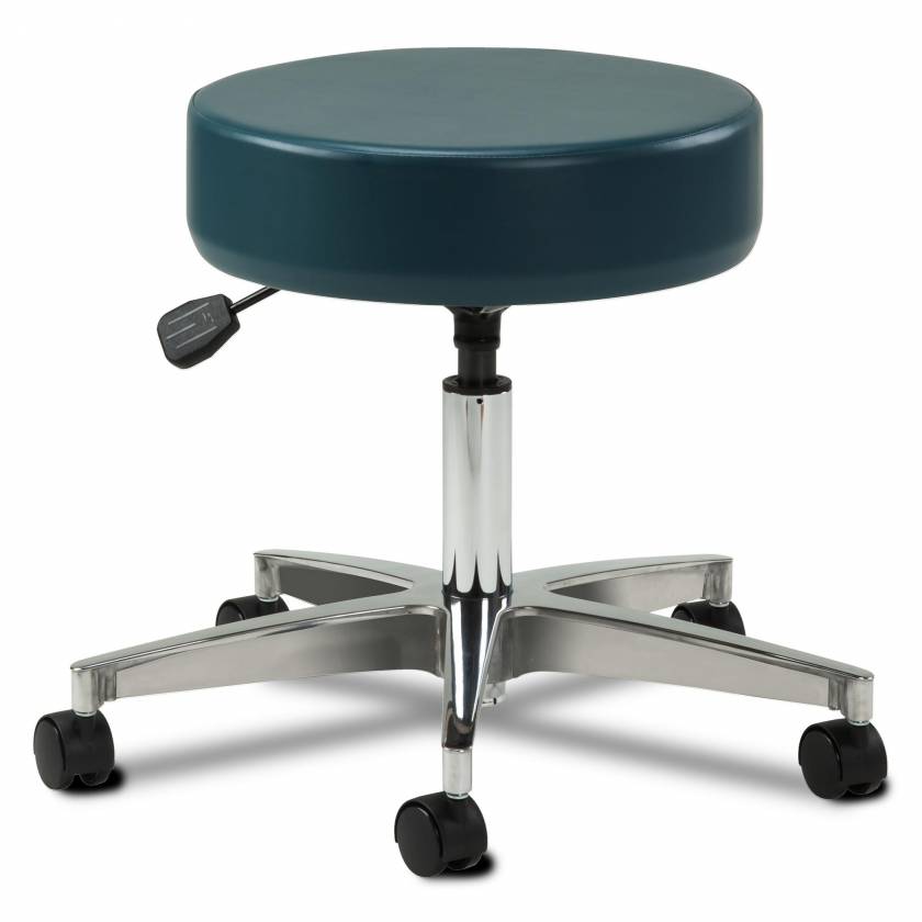 Clinton Mid Series 5 Leg Pneumatic Aluminum Base Stool 2155 