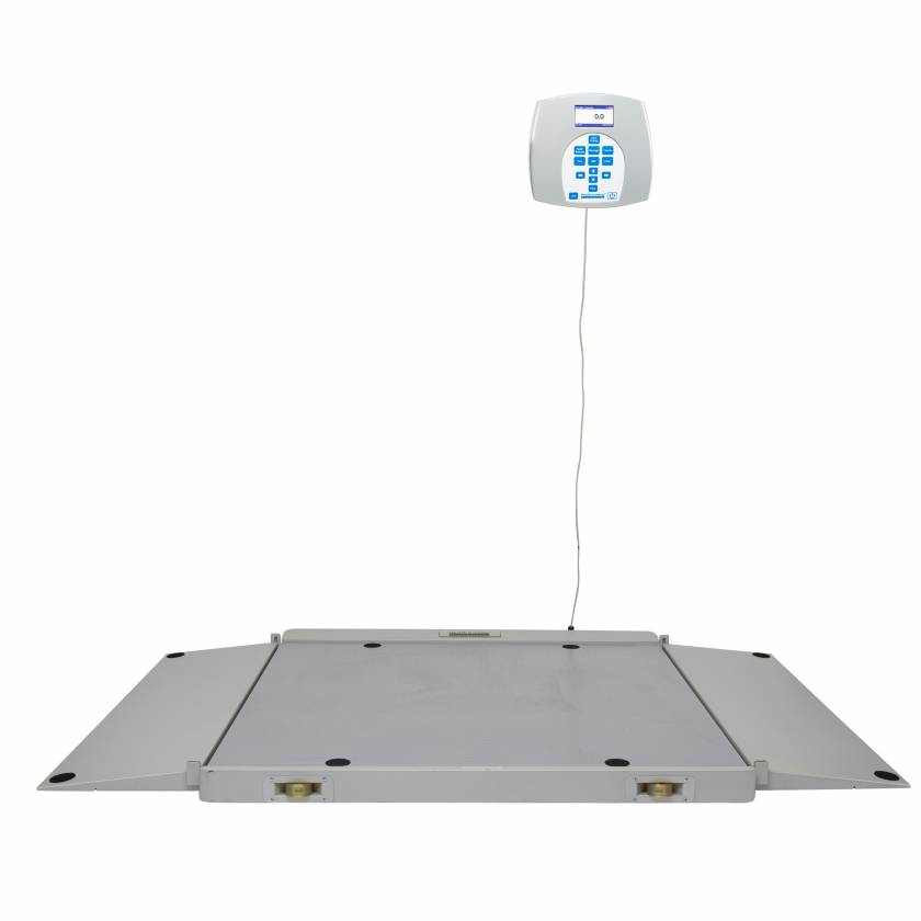 Health o Meter 2700 Series Digital Wheelchair Dual Ramp Scale with Extra Large Platform and Remote Display