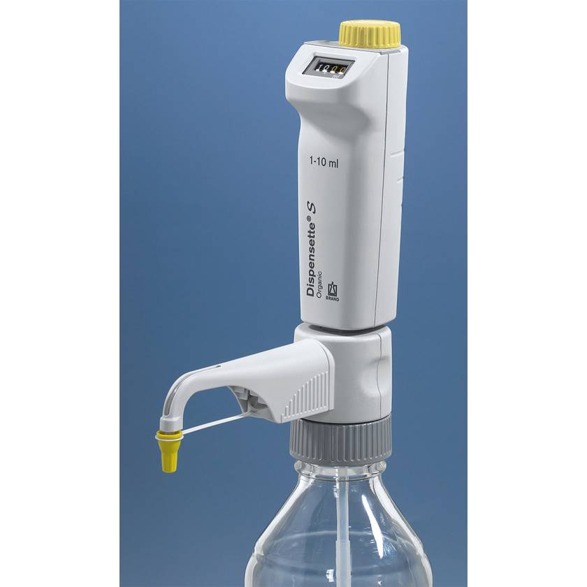 Dispensette S Organic Bottletop Dispenser - Digital Adjustable with Standard Valve - Easy Calabration