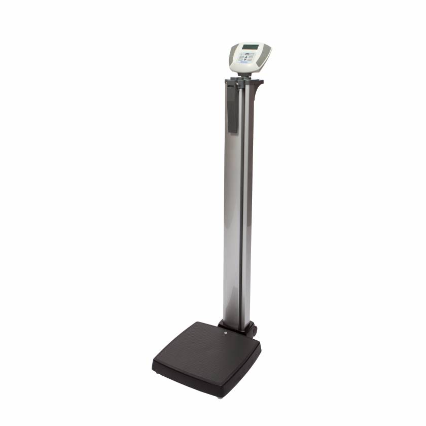 Health o Meter 600 Series Heavy Duty Eye-Level Digital Scale with Integral Digital Height Rod