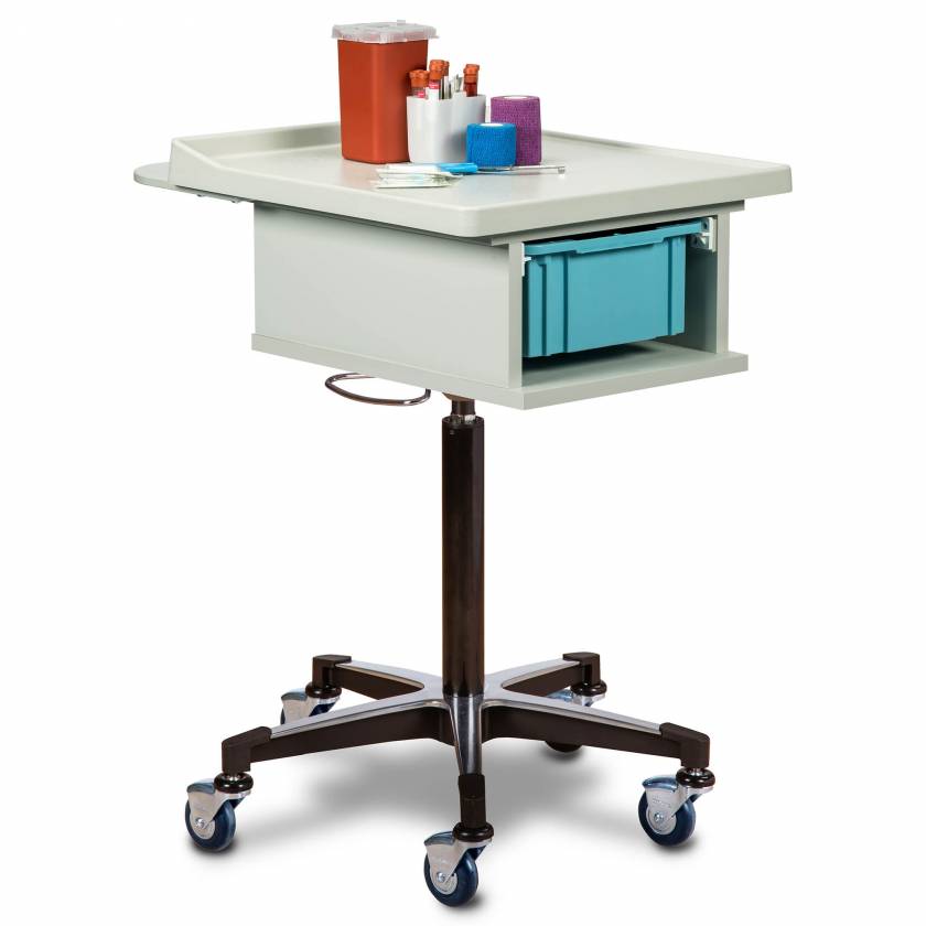 Clinton Phlebotomy Cart with One-Bin