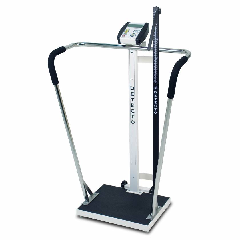 Detecto Scale 5852F-210 Portable 500 Pound Digital Receiving Scale