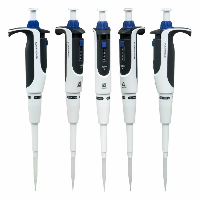 BrandTech Transferpette S Pipette Single Channel Adjustable Volume