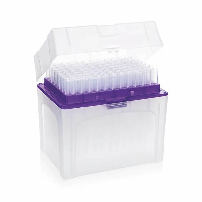 BrandTech 86mm PP Pipette Tips 50-1250µL TipBox & TipRack