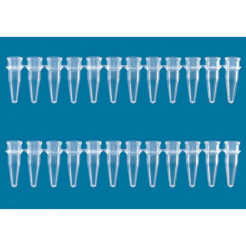 BrandTech PCR Tube Strip Without Cap 12 x 0.2mL