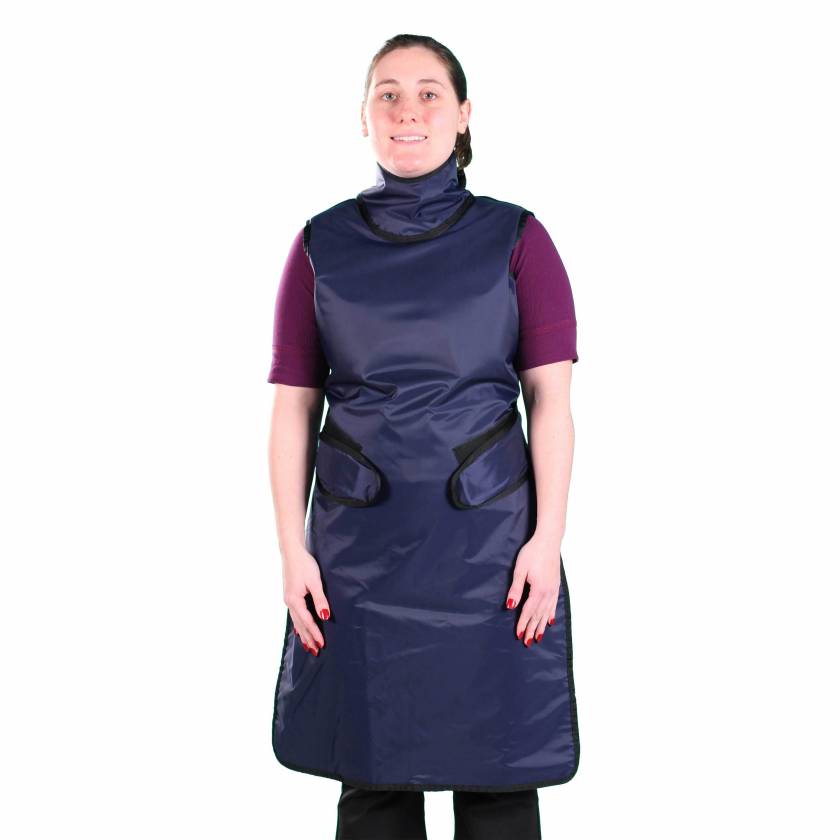 Shielding Flex Back - Hook and Loop Closure - Regular Lead Apron with Sewn-In Collar (Front)