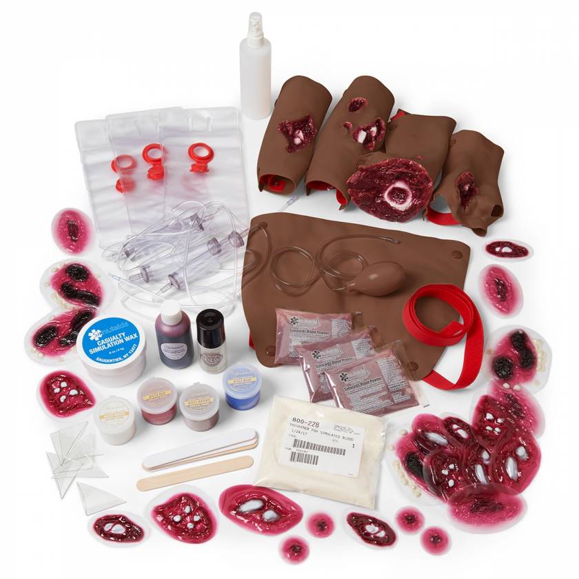 Multiple Casualty Wound Simulation Kit - Dark