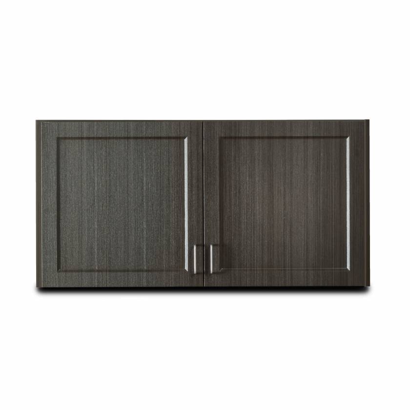 Clinton 8348 Wall Cabinet with 2 Doors - 48" W x 24" H, Fashion Finish Twilight