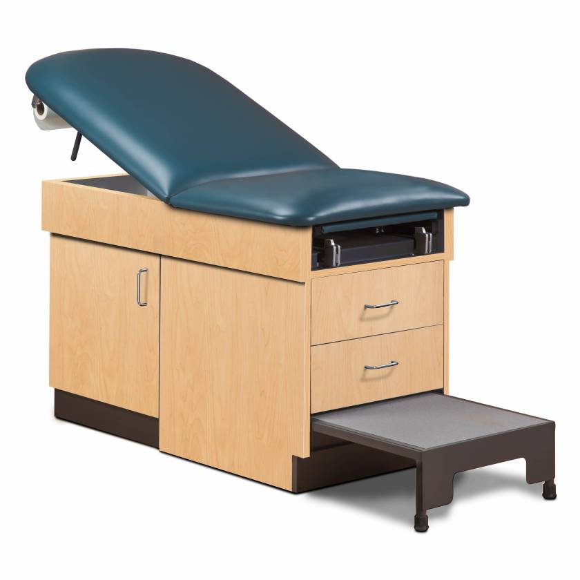 Clinton 8890 Family Practice Table with Step Stool