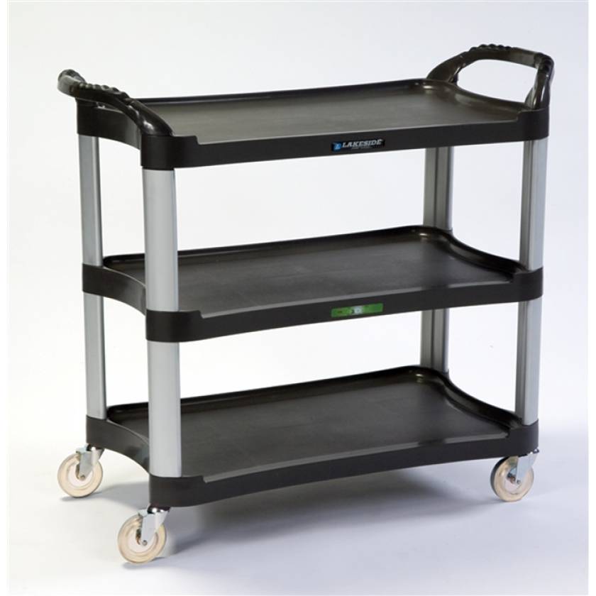 5-Drawer Utility Cart w/ Full Lid - Carbon Gray - UC3720DTF-CG