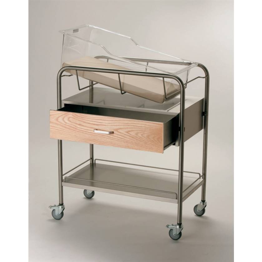 Rolling bassinet shop with drawers